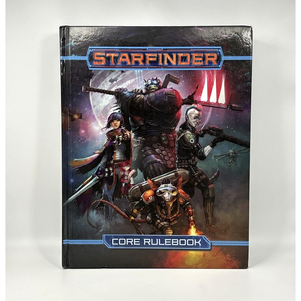 Starfinder Roleplaying Game Core Rulebook Hardcover James L Sutter Very Good